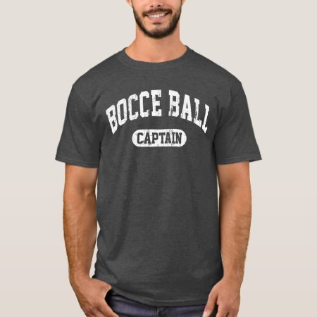 Bocce Captain T-shirt