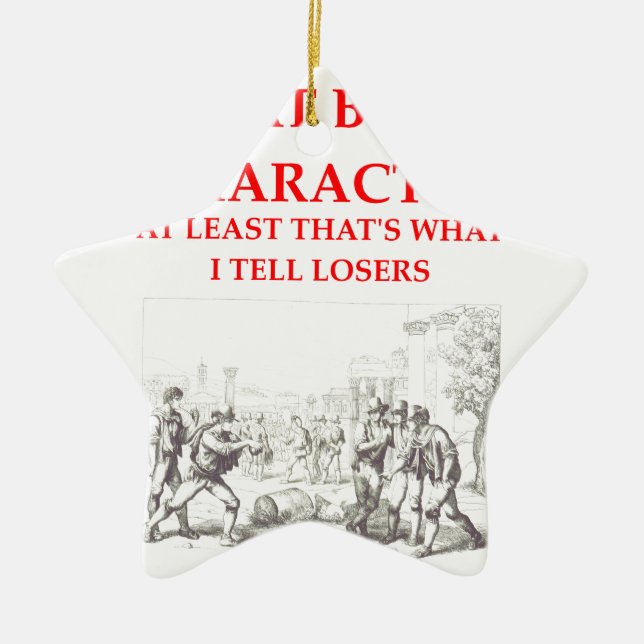 BOCCE CERAMIC ORNAMENT (Front)