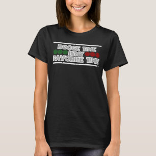 Bocce Time Is My Favorite Time Bocce Ball Player T-Shirt