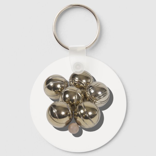 BocceBalls030111 Keychain (Front)