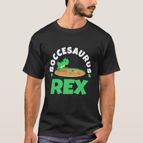 Boccesaurus Rex T_Shirt