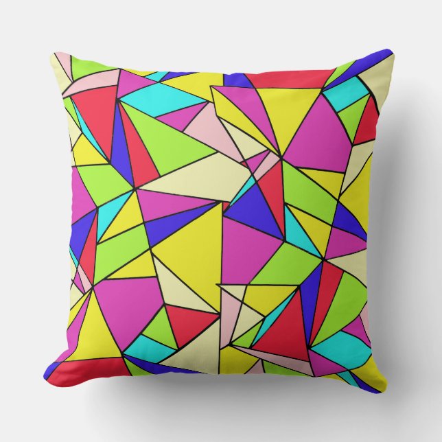 BoChic. Throw Pillow (Front)