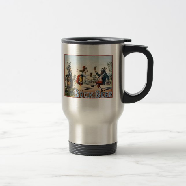 BOCK BEER TRAVEL MUG (Right)