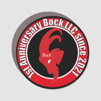 Bock.LLC 1st anniversary BUMPER MAGNET