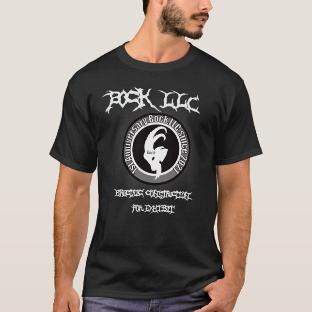 Bock.LLC World Anniversary  Tour 2022 Tshirts (Front)