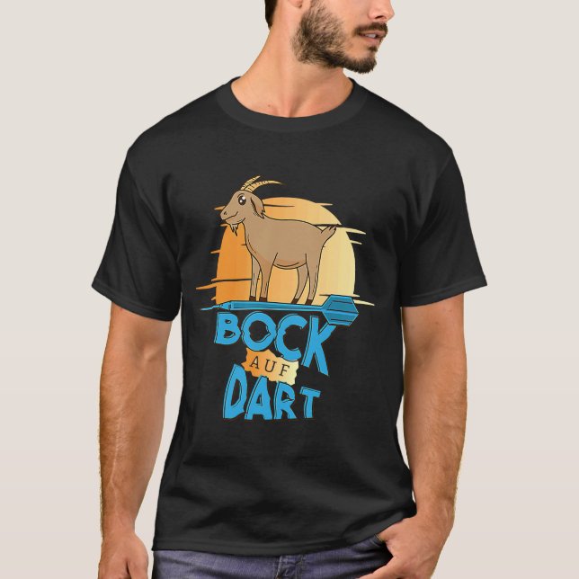 Bock on Dark Goats T-Shirt (Front)