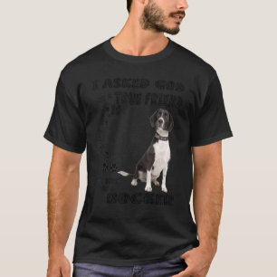 Bocker Quote Mom Dad Costume Beagle Cocker Spaniel T-Shirt