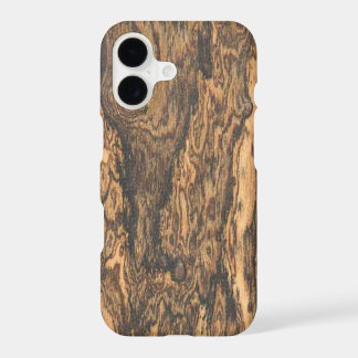 Bocote (wood) Finish iPhone 17 Case