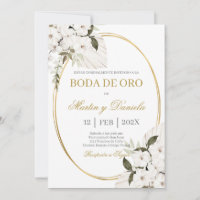 Boda de oro con boho blanco