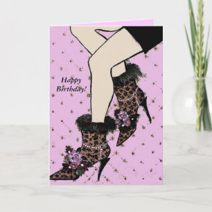 Bodacious Birthday Boots Card