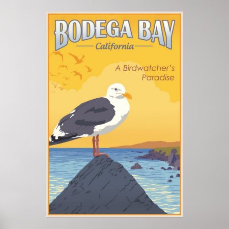 Bodega Bay California Poster
