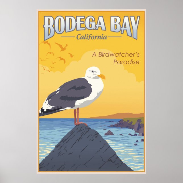 Bodega Bay California Poster (Front)