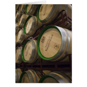 Bodega Marques de Riscal winery, wine cellar Cards