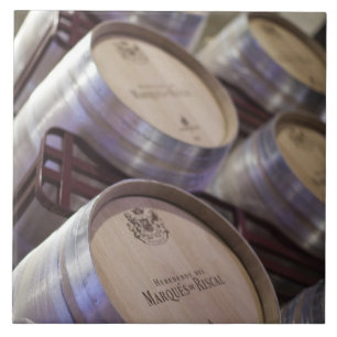 Bodega Marques de Riscal winery, wine cellar Ceramic Tile
