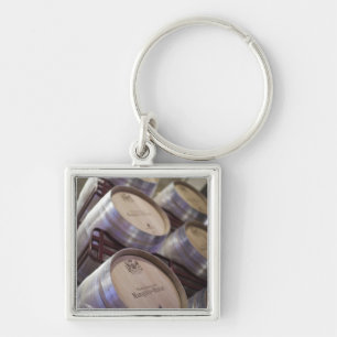 Bodega Marques de Riscal winery, wine cellar Keychain