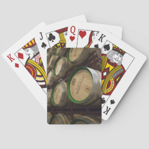 Bodega Marques de Riscal winery, wine cellar Poker Cards