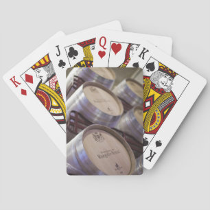Bodega Marques de Riscal winery, wine cellar Poker Cards