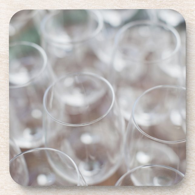 Bodega Marques de Riscal winery, wine tasting Beverage Coaster (Front)