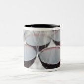 Bodega Marques de Riscal winery, wine tasting Two-Tone Coffee Mug (Center)