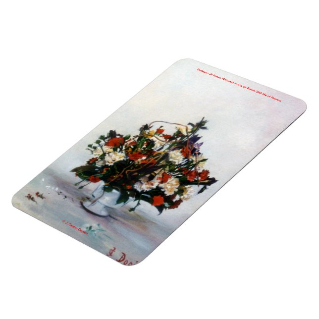 Bodegón de flores magnet (Left Side)