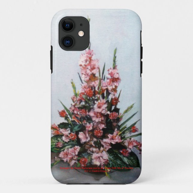 Bodegón de flores/Still life of flowers Case-Mate iPhone Case (Back)