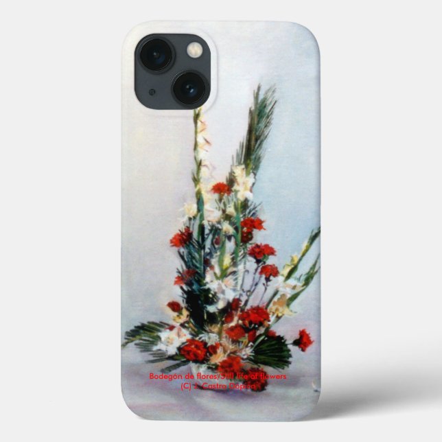 Bodegón de flores/Still life of flowers Case-Mate iPhone Case (Back)
