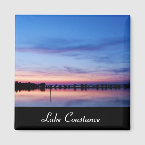 Bodensee Lake Constance Sunset Souvenir Magnet