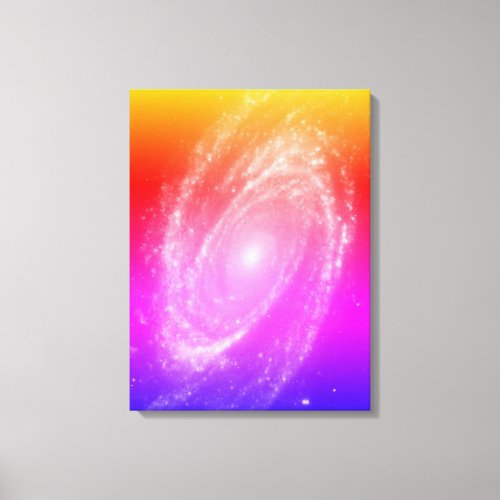 Bodes Galaxy colorful Canvas Print