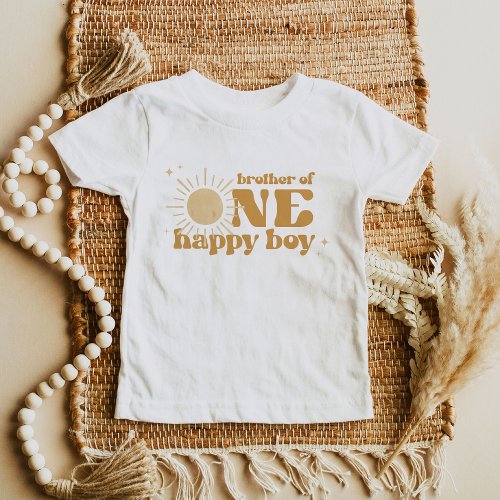 BODHI Boho Sun Brother of One Happy Dude Baby T_Shirt