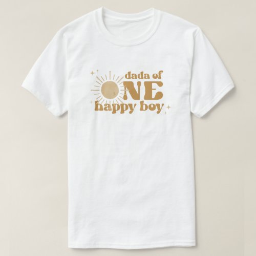 BODHI Boho Sun Retro One Happy Dude Dada T_Shirt