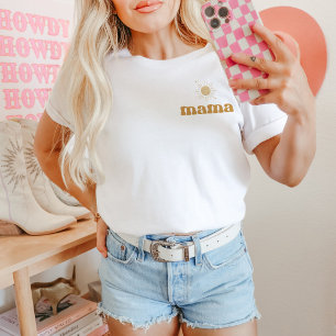 BODHI Boho Sun Retro One Happy Dude Mama T-Shirt