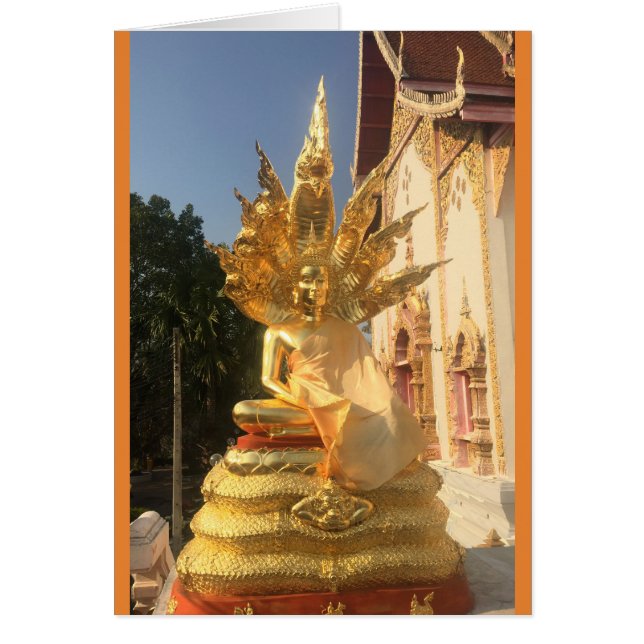 Bodhisattva at Wat Doi Saket, Chiang Mai, Thailand (Front)
