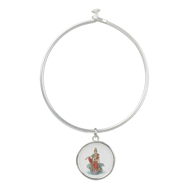 Bodhisattva of Compassion bangle bracelet (Front)