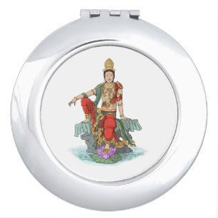 Bodhisattva of Compassion compact mirror