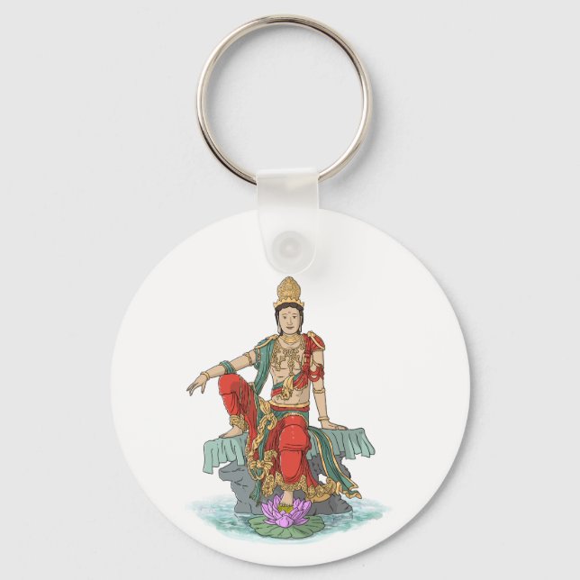 Bodhisattva of Compassion Keychain (Front)