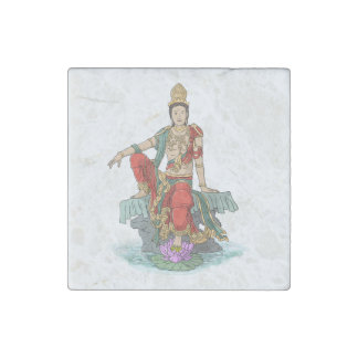 Bodhisattva of Compassion stone magnet