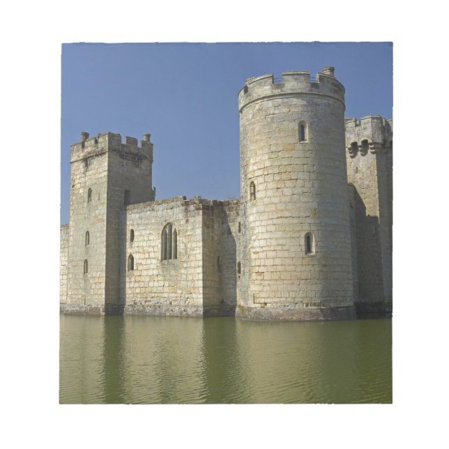 Bodiam Castle (1385), reflected in moat, East Notepad (Front)