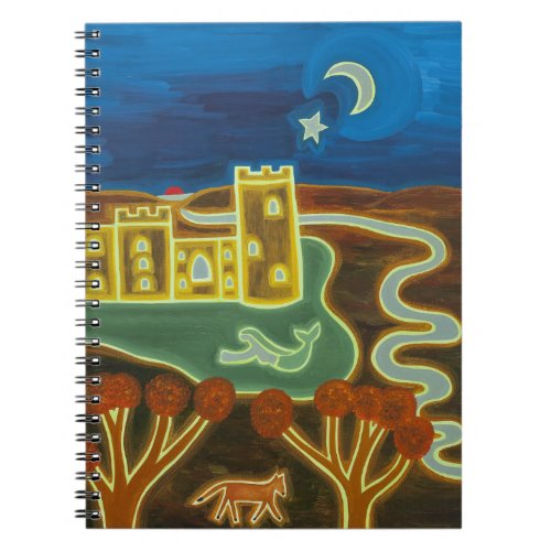 Bodiam Castle by Moonlight 2010 Notebook