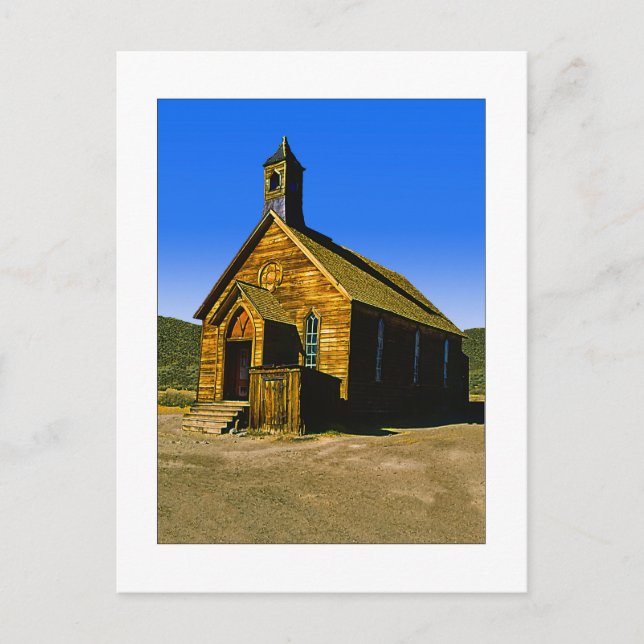 " Bodie Church " Postcard (Front)