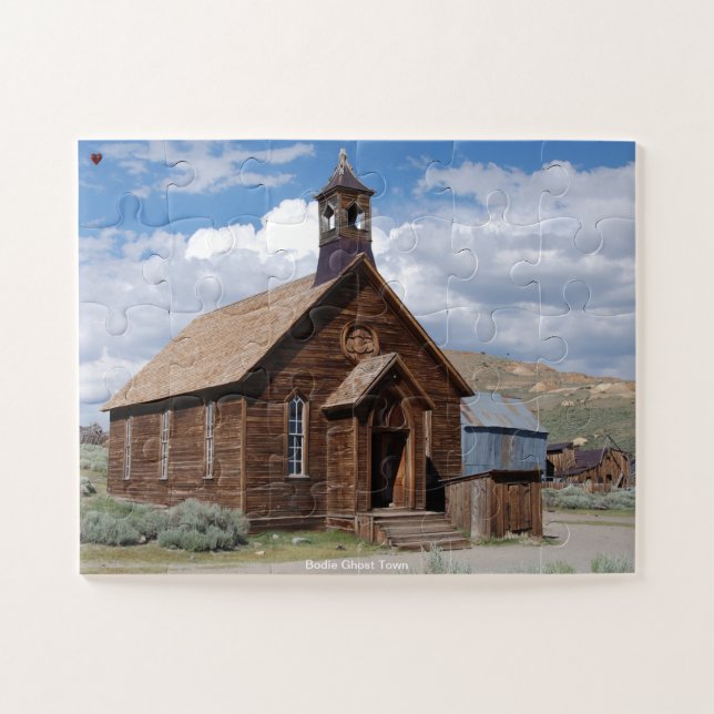 Bodie Ghost Town Jigsaw Puzzle (Horizontal)