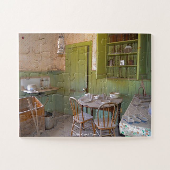 Bodie Ghost Town Jigsaw Puzzle (Horizontal)