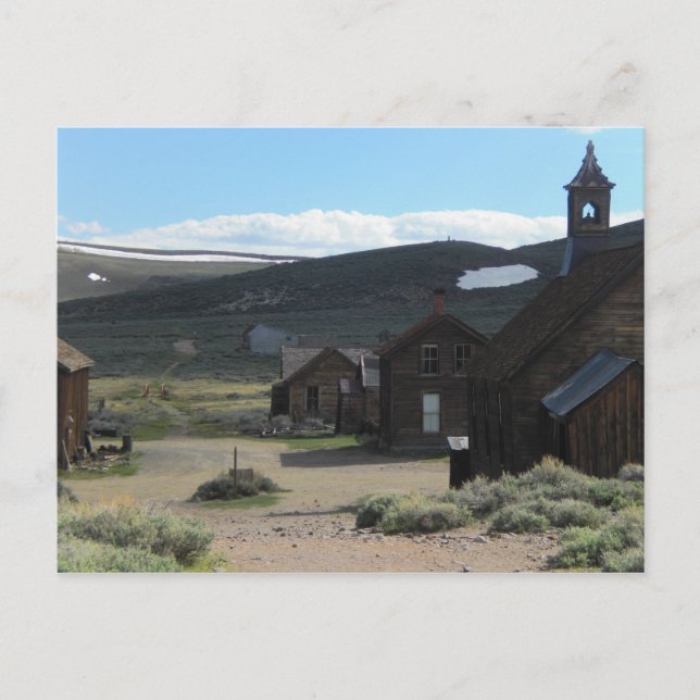 Bodie Ghost Town Postcard (Front)