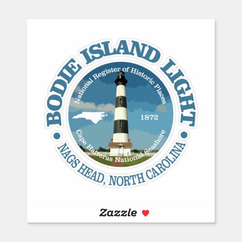 Bodie Island Light Sticker