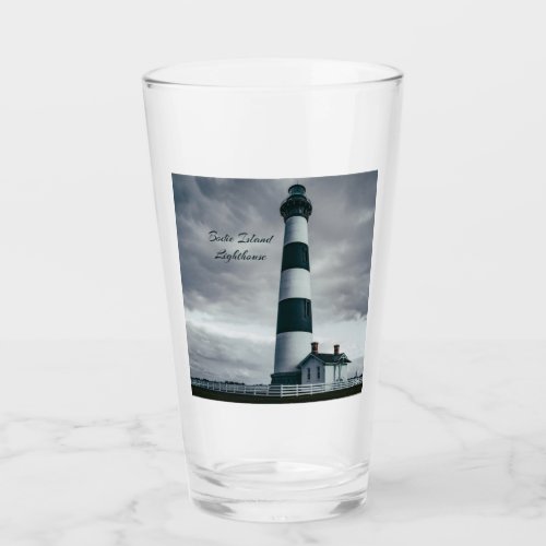 Bodie Island Lighthouse black and white Glass