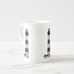 Bodie Island Lighthouse Bone China Mug