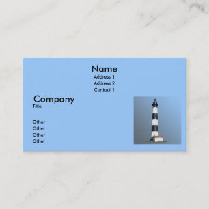 Bodie Island Lighthouse Business Card