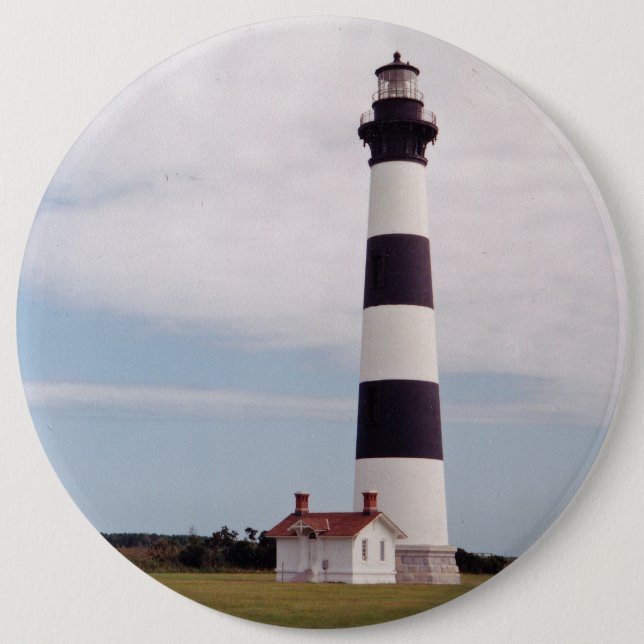 Bodie Island Lighthouse Button (Front)
