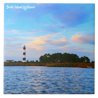 Bodie Island Lighthouse Ceramic Tile