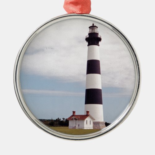 Bodie Island Lighthouse Metal Ornament