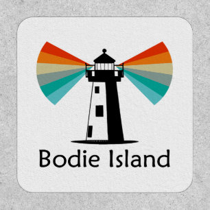 Bodie Island Lighthouse North Carolina Rainbow Patch